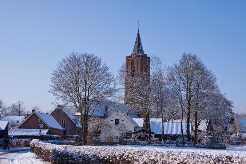 Oude Kerk Soest in de Winter